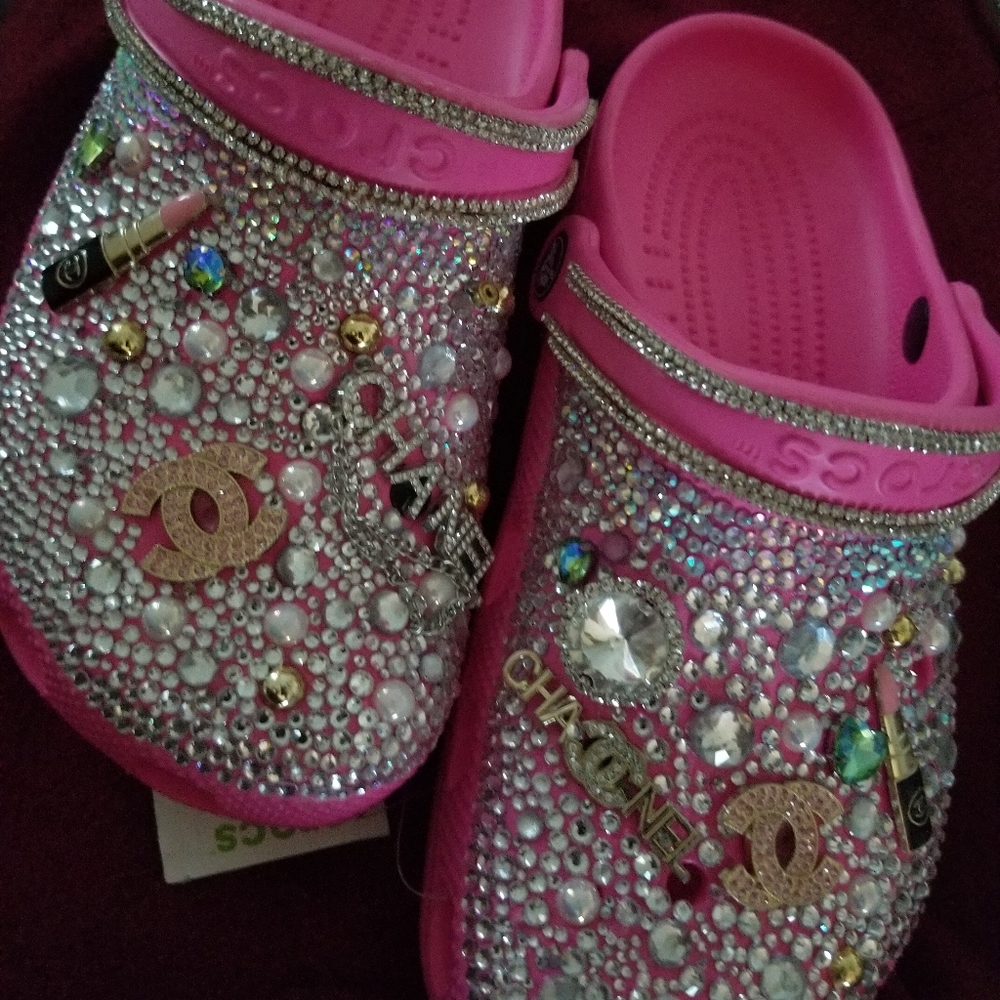 Custom design Blinged Croc - Picture 3 of 3